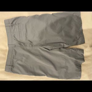 Gray Under Armour shorts - boys size 18.  Never worn, great condition